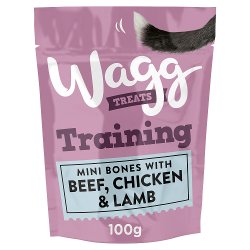 Wagg Training Treats Beef, Chicken & Lamb 100g