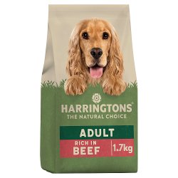 Harringtons Rich in Beef & Rice Dry Adult Dog Food 1.7kg