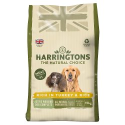Harringtons Rich in Turkey & Rice Active Working Dog Complete 15kg