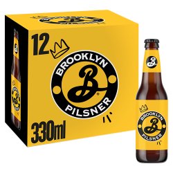 Brooklyn Pilsner Lager Beer 12 x 330ml Bottle