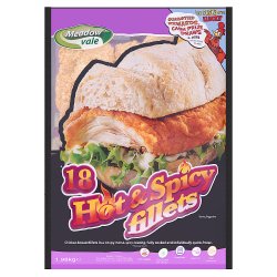 Meadow Vale Hot & Spicy Chicken Fillets 1.98kg