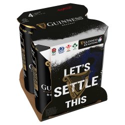 Guinness Draught in a Can 4 Pack - Limited Edition