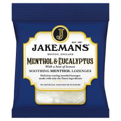 Jakemans Menthol & Eucalyptus Soothing Menthol Lozenges 73g