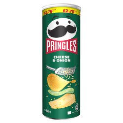 Pringles Cheese & Onion 165g PMP £2.75