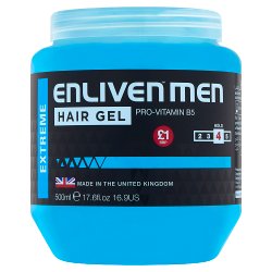 Enliven Hair Gel Extreme Blue 500ml PMP £1