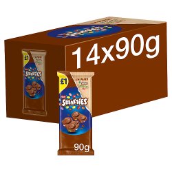 Smarties Milk Chocolate Sharing Bar 90g PMP £1