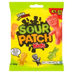 Sour Patch Kids Sweets Bag £1.25 PMP 120g