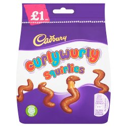 Cadbury Curly Wurly Squirlies Bag £1 95g