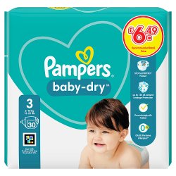Pampers Baby-Dry Size 3, Nappies