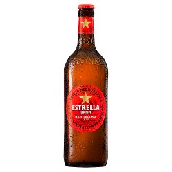 Estrella Damm Lager Beer 660ml Bottle