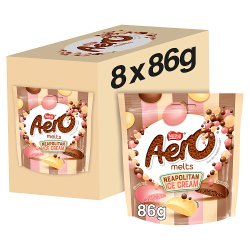 Aero Melts Chocolate Neapolitan Ice cream Sharing Bag 86g