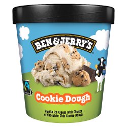 Ben & Jerry's Cookie Dough Ice Cream Pint 465 ml