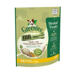 Greenies Original Adult Petite Dog Treats 10 x Dental Chews 170g