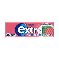 Extra Watermelon Flavour Sugarfree Chewing Gum 10 Pieces