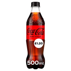 Coca-Cola Zero Sugar 500ml PM £1.20