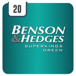 Benson & Hedges Superkings Green 20 Cigarettes