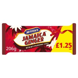 McVitie's Jamaica Ginger Sticky Pudding Cake PMP £1.25