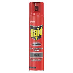 Raid Ant & Cockroach Insect Killer Aerosol Spray 300ml