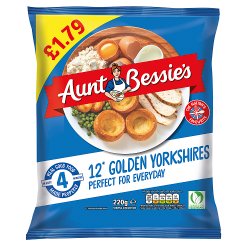 Aunt Bessie's 12 Yorkshire Puddings 220g