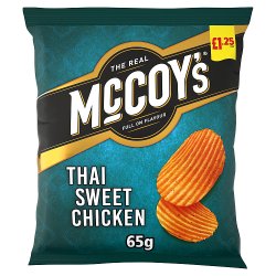 McCoy's Thai Sweet Chicken Sharing Crisps 65g, £1.25 PMP