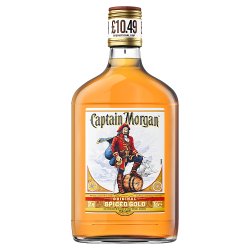 Captain Morgan Original Spiced Gold Rum Based Spirit Drink 35cl £10.49 PMP 04x06