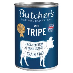 Butcher's Tripe Wet Dog Food Tin 400g