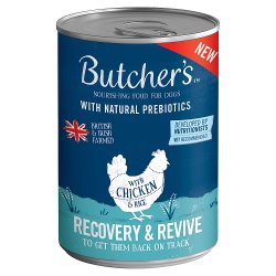 Butcher's Recovery & Revive with Chicken & Rice Dog Food Tin 390g