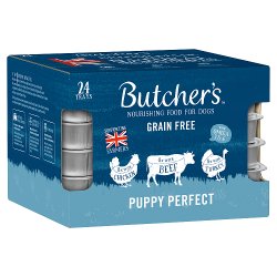 Butcher's Puppy Perfect Dog Food Trays 24 x 150g