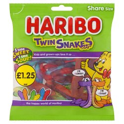 Haribo Twin Snakes 140g