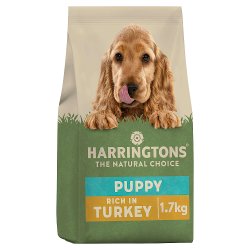 Harringtons Rich in Turkey & Rice Dry Puppy Food 1.7kg