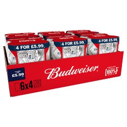 Budweiser Beer 24 x 440ml