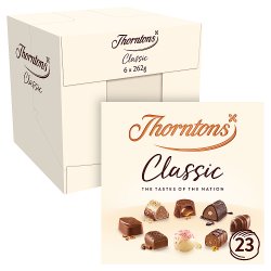 Thorntons Classic Collection Milk, Dark & White Chocolate Gift Box 262g