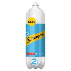 Schweppes Slimline Lemonade 6x2L PM £1.59