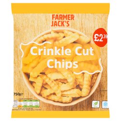 Farmer Jack's Crinkle Cut Chips 750g