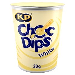KP Choc Dips White Chocolate 28g
