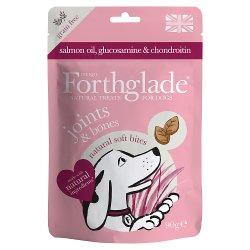 Forthglade Joints & Bones Natural Treats for Dogs Salmon Oil, Glucosamine & Chondroitin 90g