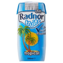Radnor Fruits No Added Sugar Tropical Juice Drink 200ml