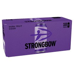 Strongbow Dark Fruit Cider Can 10x440ml