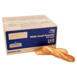 Schulstad Bakery Solutions White Small Baguette Part Baked