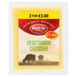 Best-in Vegetarian Cheddar 200g