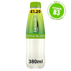 Lucozade Energy Drink Apple Blast 380ml PMP £1.25
