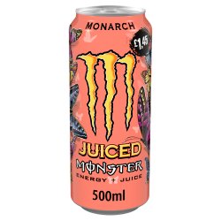 Monster Monarch Energy Drink 12 x 500ml PM £1.45
