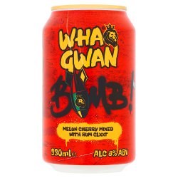Wha Gwan Melon Cherry Mixed with Rum Clxxt 330ml