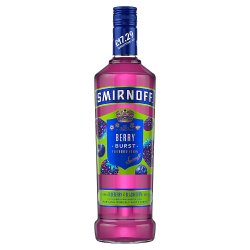 Smirnoff Berry Burst Flavoured Vodka 37.5% vol 70cl Bottle PMP £17.29