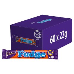 Cadbury Fudge Chocolate Bar 25p PMP 22g