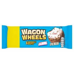 Wagon Wheels 6 Individually Wrapped Jammie