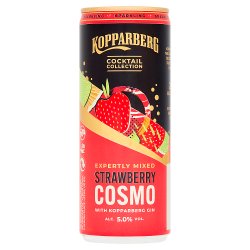 Kopparberg Cocktail Collection Expertly Mixed Strawberry Cosmo 250ml