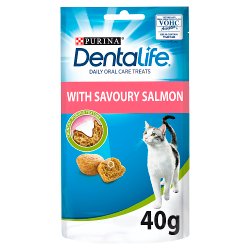DENTALIFE Salmon Dental Cat Treats 40g