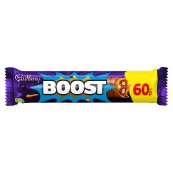 Cadbury Boost Chocolate Bar 60p 48.5g