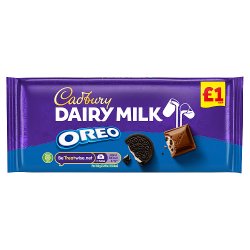 Cadbury Dairy Milk with Oreo Chocolate Bar £1 120g